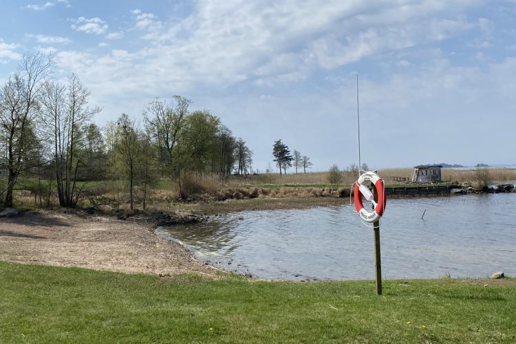 Badängens nya strand