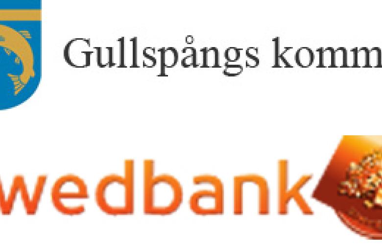 Bidragsgivare Swedbank och Gullspångs kommun