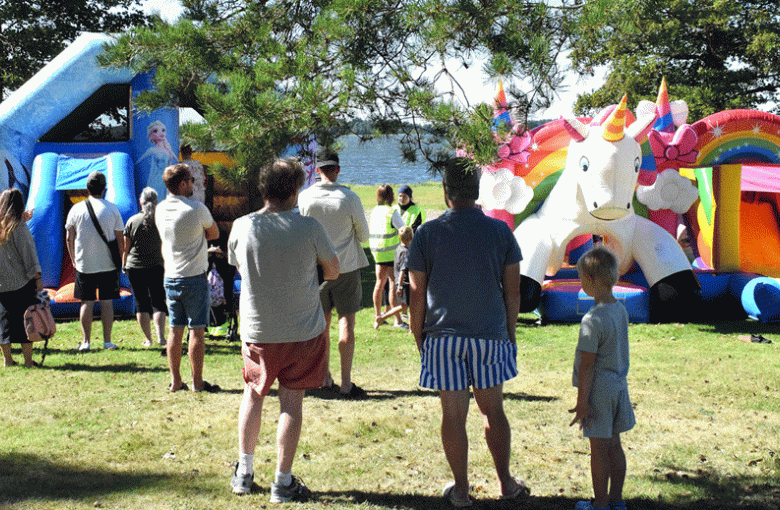 Otterbäcksdagen 2026 - hoppborgarna (foto Yvonne Adamsson)